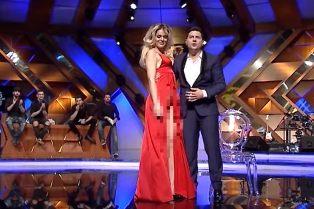 ŠOKANTNO! NA NACIONALNOJ TELEVIZIJI PLESALA BEZ GAĆICA! Sve se videlo, a NAROD GLEDAO K'O BLESAV! (VIDEO)