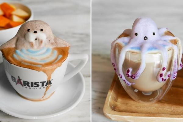 Popiti ili samo gledati? Kakva to strašna stvorenja vire iz ovih kafa? (FOTO) (VIDEO)