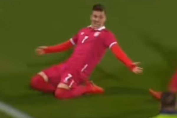 SKORO NEMOGUĆE! Neverovatan gol Luke Ilića na debiju za mladu reprezentaciju! (VIDEO)