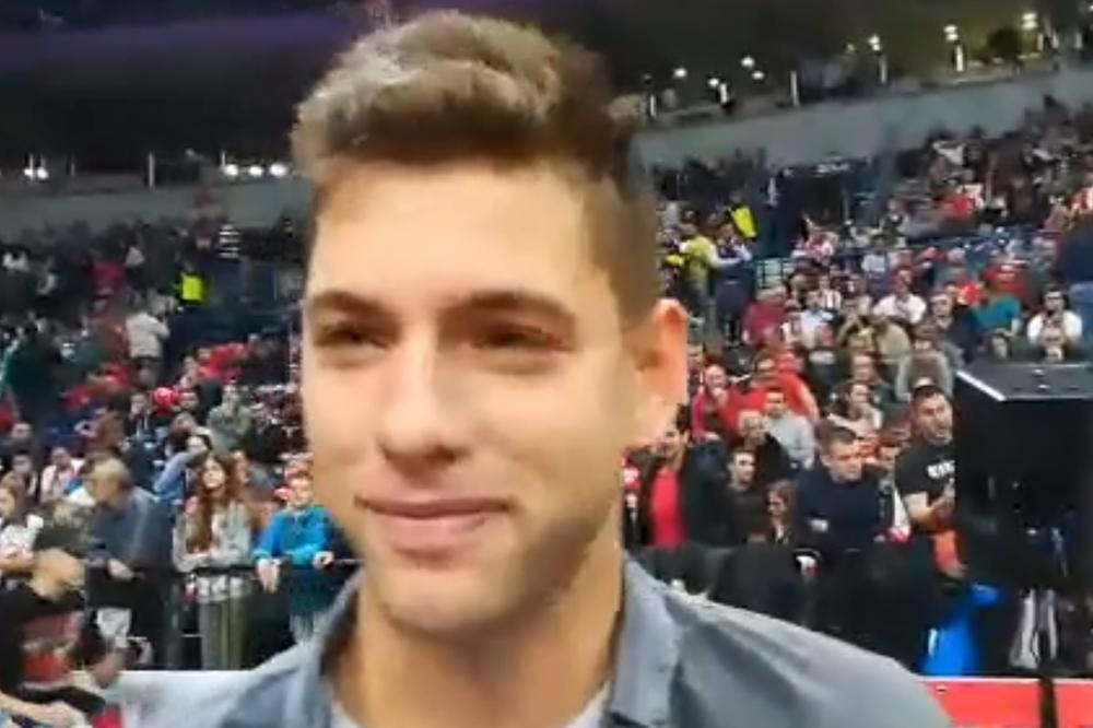 KRAJINOVIĆ JE VELIKI DELIJA! Uvek volim da bodrim moju Zvezdu, obožavam ovaj klub! (VIDEO