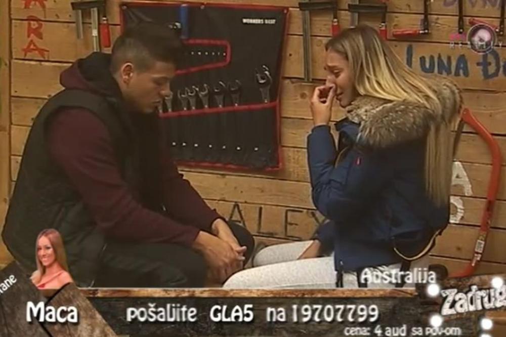 LUNA U AGONIJI! NE PRESTAJE DA PLAČE ZBOG ULASKA KIJE: Nisi više moj Sloba! Ne želim ni da te poljubim! (VIDEO) (FOTO)