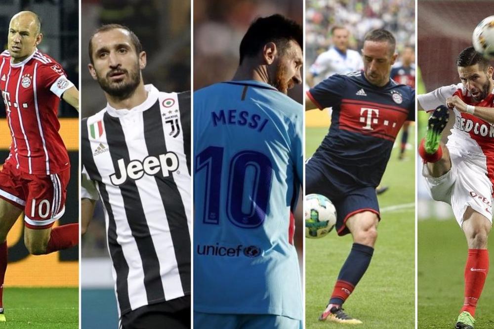 BOGATAŠI, OTVARAJTE VREĆE SA NOVCEM! Ovim legendama svetskog fudbala ističu ugovori za 7 meseci, a njihove cene su DŽABE! (FOTO) (VIDEO)