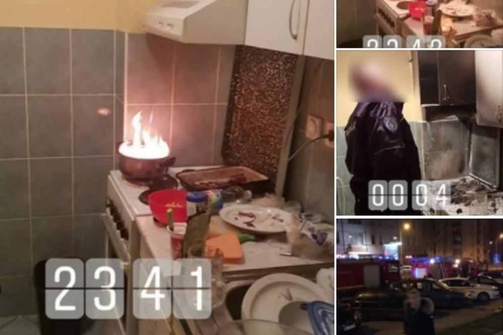 KLINCI IZ NS RAZBESNELI GRAĐANE: Umalo zapalili stan PA SE POHVALILI NA DRUŠTVENIM MREŽAMA! (FOTO)