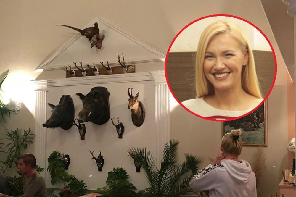 DA LI SE OVO VAMA DOPADA? Preparirane životinje svuda po ZIDU,kamin, STUBOVI i SRPSKA zastava: Ovo je stan popularne VODITELJKE (FOTO)