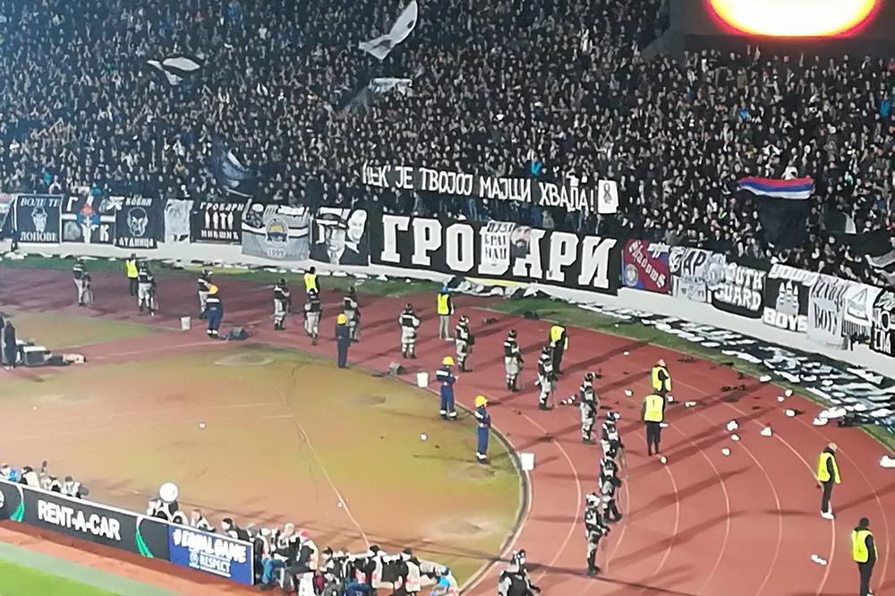 PARTIZAN OPTUŽEN ZA RASIZAM ZBOG "ŽIVELA SRBIJA"?! Potpuni apsurd je ono za šta je delegat prijavio crno-bele UEFA!