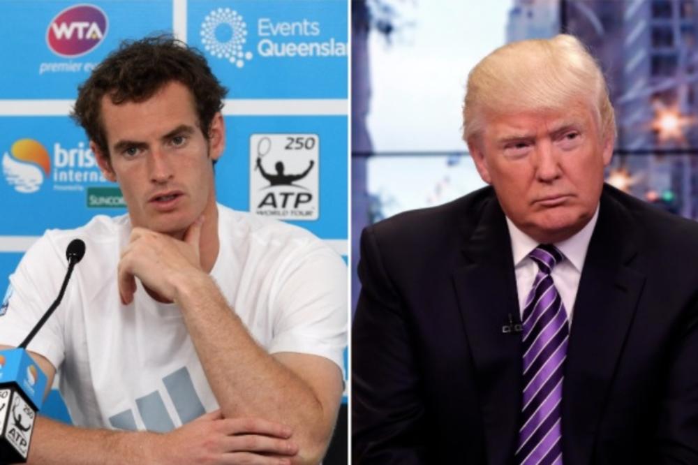 Legao mu na forhend: Endi Mari ismejao Donalda Trampa! (FOTO)