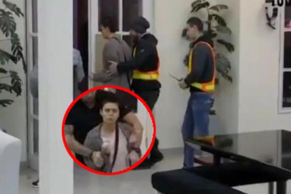 RAZBILA VRATA, STAKLO NA SVE STRANE, A ONA KRVAVA: Mina imala još jedan NERVNI SLOM, polomila Zadrugu, udarala sve redom (VIDEO)