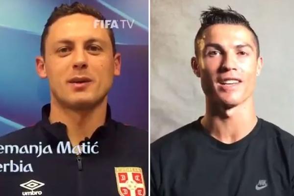 Matić dobio na srpskom čestitku sa Islanda za plasman u Rusiju, pa na portugalskom poslao poruku Kristijanu! (VIDEO)