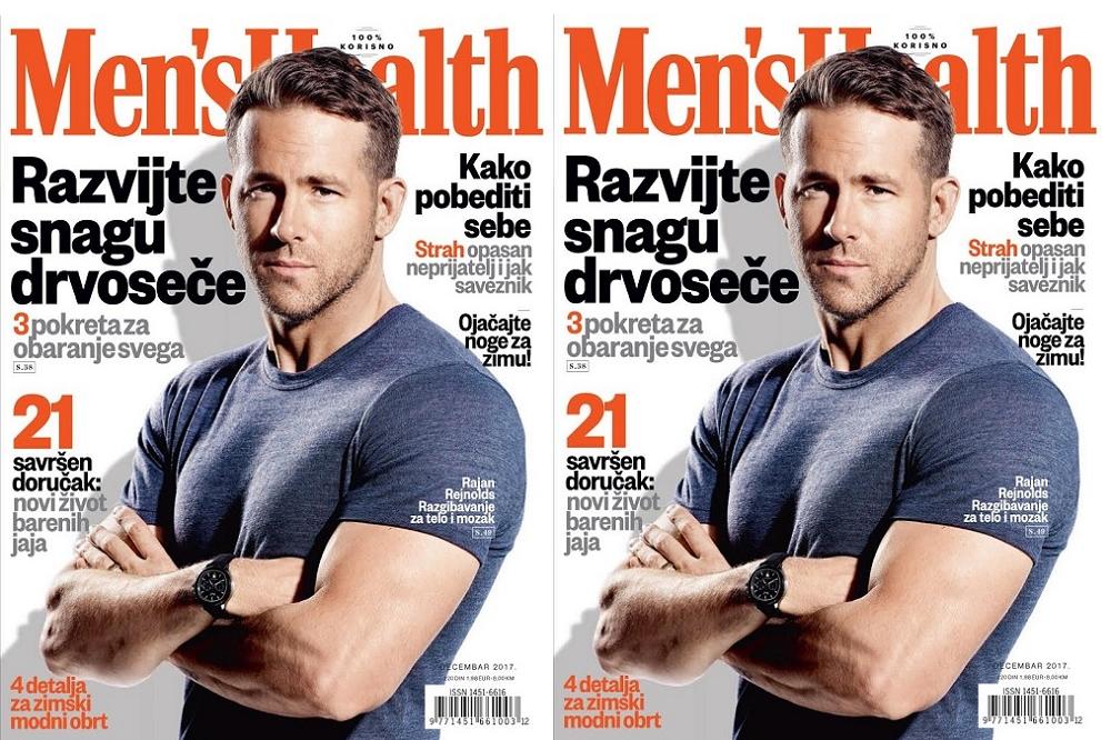 Decembarski broj Men's Healtha  pobeđuje sve strahove!