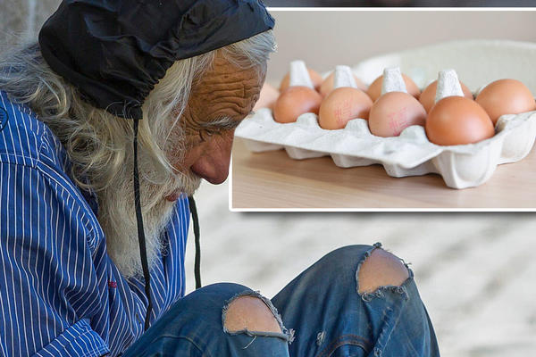 IZVINITE, ALI MORAM. GLADAN SAM! Priča o starcu iz prodavnice koji krade po jedno jaje iz kutije da ne bi umro od gladi!