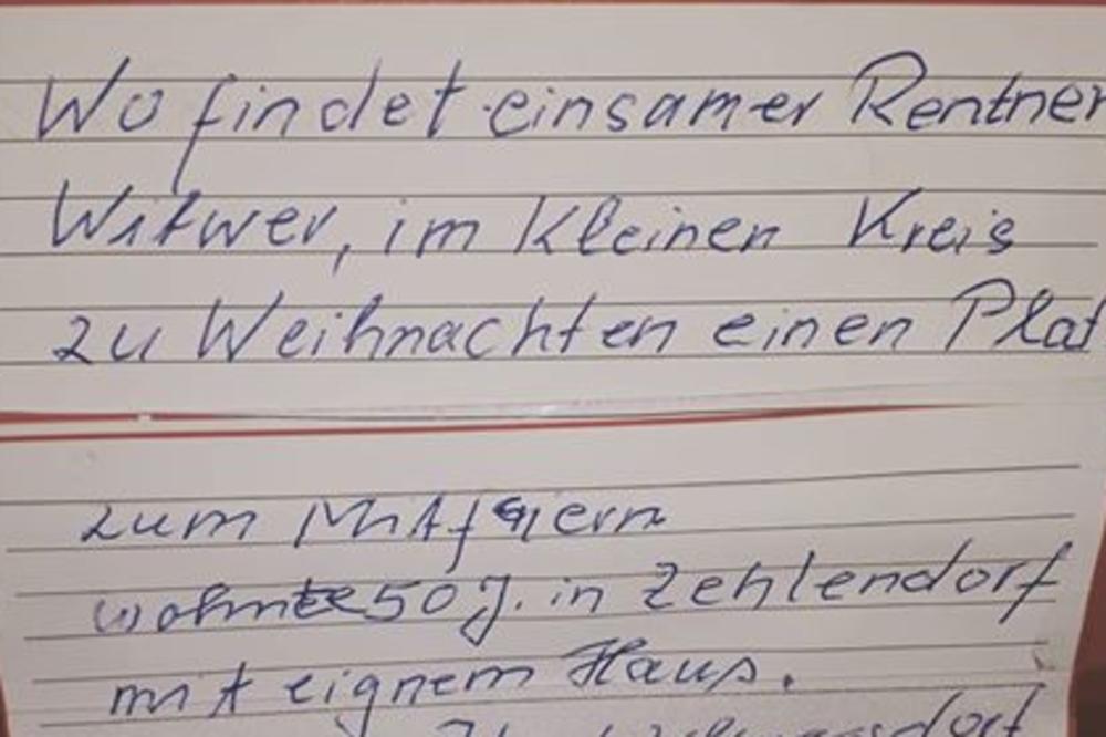 NA ZGRADI JE ZATEKLA TUŽNU PORUKU JEDNOG DEKE: Kada ju je objavila na Fejsbuku, desilo se ČUDO!