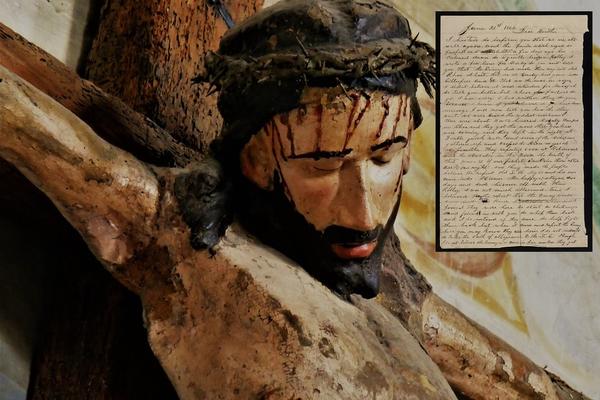 MISTERIOZNA PORUKA otkrivena u drvenom kipu Isusa Hrista! Tajna je bila sačuvana vekovima! (VIDEO)