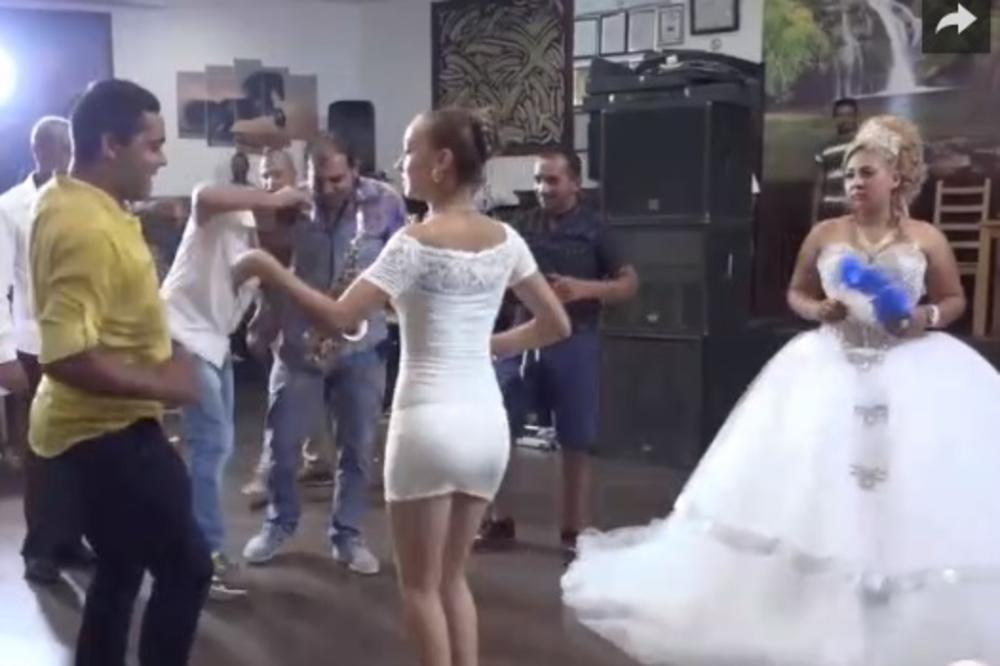 KUMA JU JE URNISALA NA SOPSTVENOJ SVADBI! Sve je bilo odlično, dok nije uradila OVO! Mlada samo što nije zaplakala, a vi? (VIDEO)