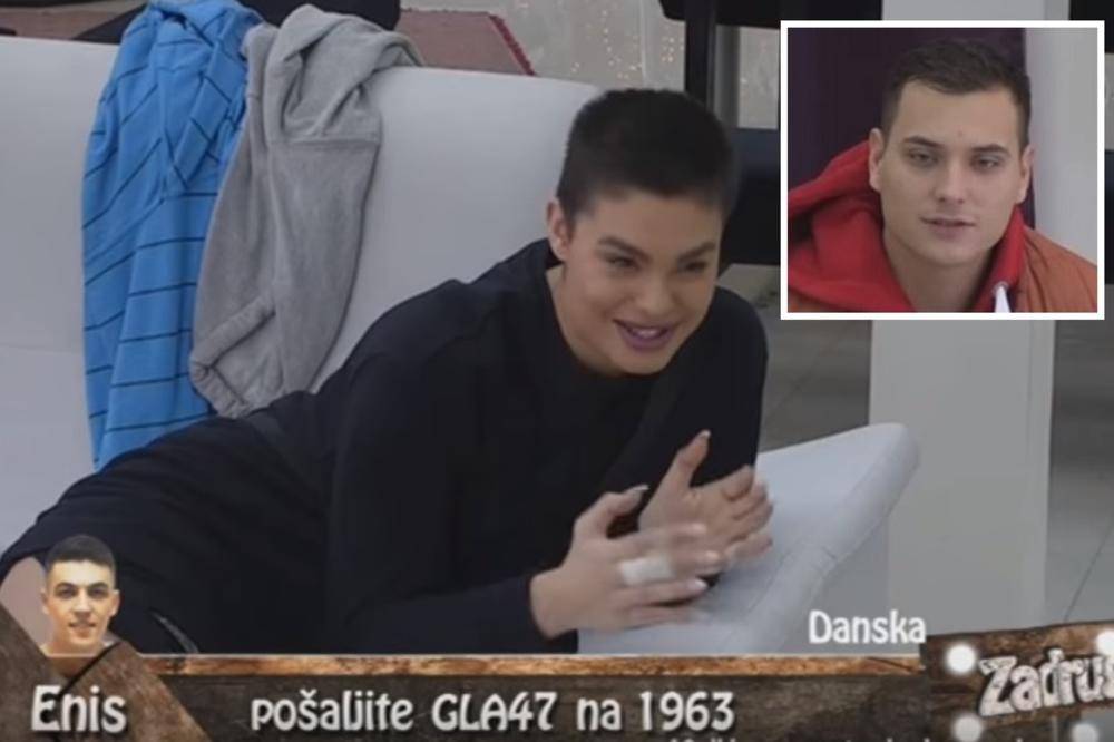 JUČE SE SEKLA ZBOG ĐEKSONA, A SAD?! Mina se sredila, nabacila šminku i bacila se kao mačka na novog zadrugara! (VIDEO)