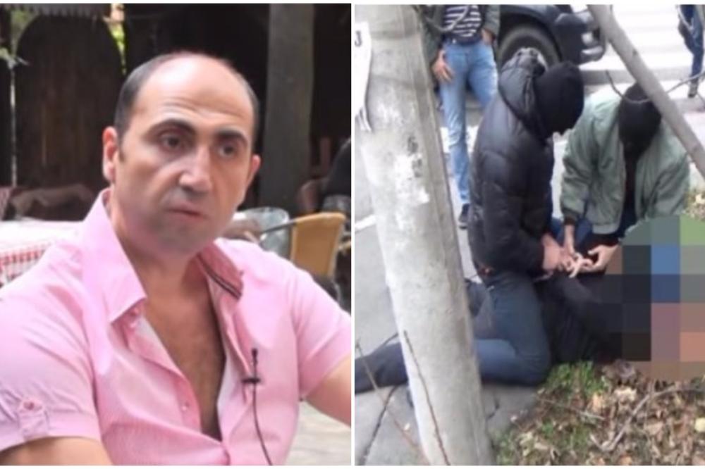 ISKOČILI SU IZ KOMBIJA I BACILI GA NA ZEMLJU: Ovako je policija uhapsila Tigra, vlasnika kladionica Lavovi! (VIDEO)