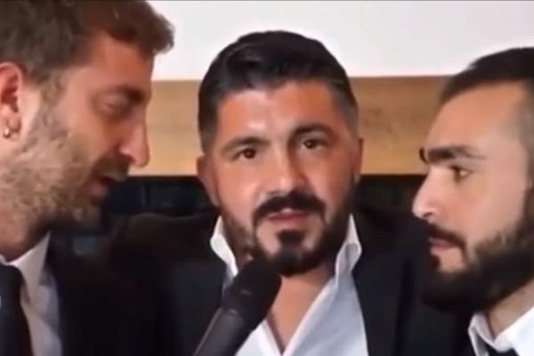 IZRADILI GA DA KAŽE NA KINESKOM NAPRED INTER! Gatuzo možda ne zna taj jezik, ali zna da LUPA ŠLJAGE! (VIDEO)