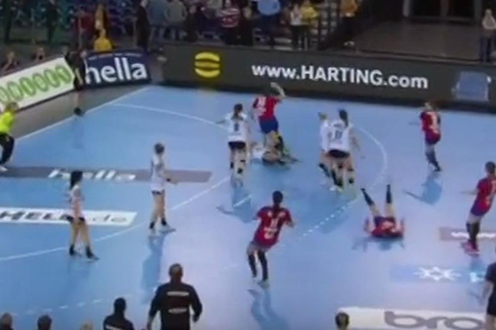 E, OVO SE ZOVE INFARKT ZAVRŠNICA! Projektil u zadnjim sekundama koji je utišao Nemice! (VIDEO)