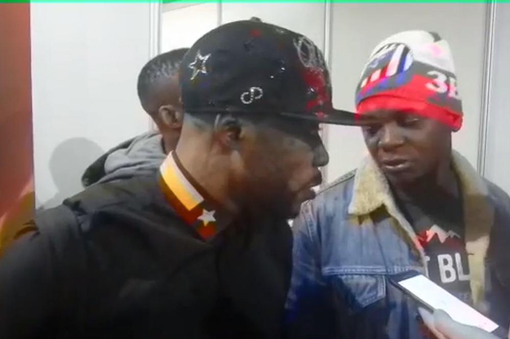 KANGA KAO FLOJD MEJVEDER: Posle Kelna sa svitom izašao pred novinare, ali je iznenađenje nastalo kada je predstavio jednog momka! (VIDEO)