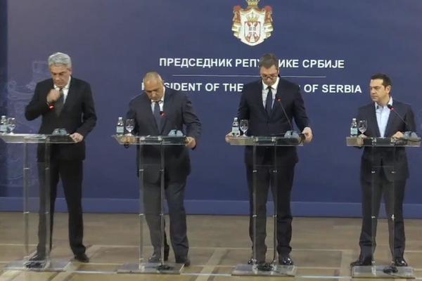 VUČIĆ SA PREMIJERIMA GRČKE, RUMUNIJE I BUGARSKE: Srbiji je mesto u EU, nepravda se mora ispraviti! (VIDEO)