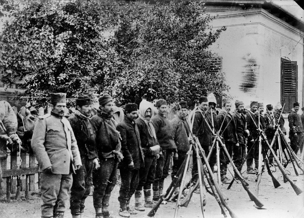 Srpski vojnici u prvom svetskom ratu  