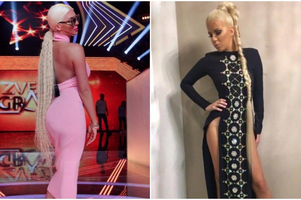 KO JE OVA SLATKA MALA? Zvezda Granda toliko ISKOPIRALA Karleušu da na prvi pogled nismo bili sigurni da li je to ona! (FOTO)