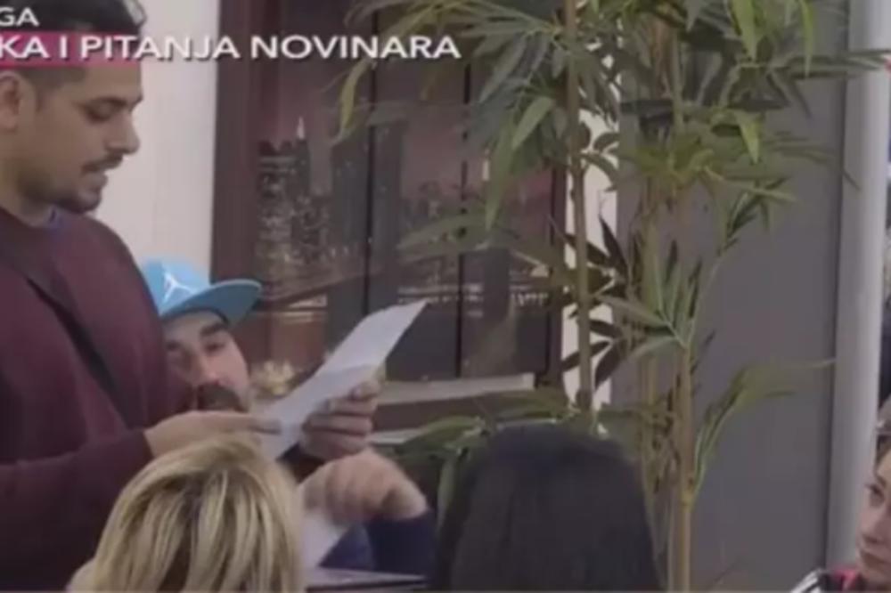BORA SANTANA NE ZNA DA ČITA! Svi se smejali, jedva pročitao pismo SRICAO I ZAPINJAO! (VIDEO)