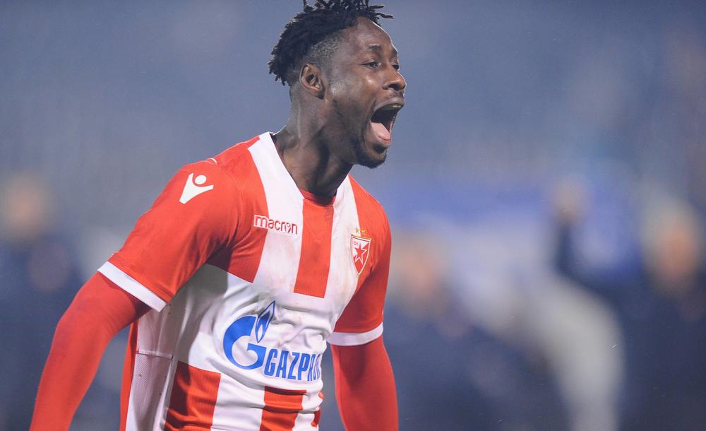 Ričmond Boaći slavi gol u 156. Večitom derbiju