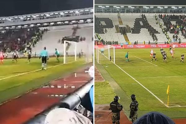 SNIMAK ZVEZDINOG GOLA U DERBIJU IZ DVA NEVIĐENA UGLA: Boaći je stvarno dao majstorski gol, a onda salutirao Severu! (VIDEO)