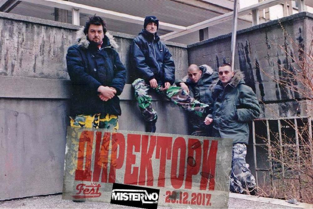 Pank grupa Direktori nakon više od deset godina održaće koncert u Festu (VIDEO)