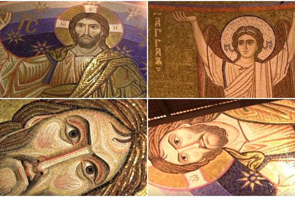 SRBIJA JE NA OVO ČEKALA 82 GODINE: Pogledajte kako izgleda mozaik VAZNESENJE HRISTOVO u HRAMU SVETOG SAVE (VIDEO)