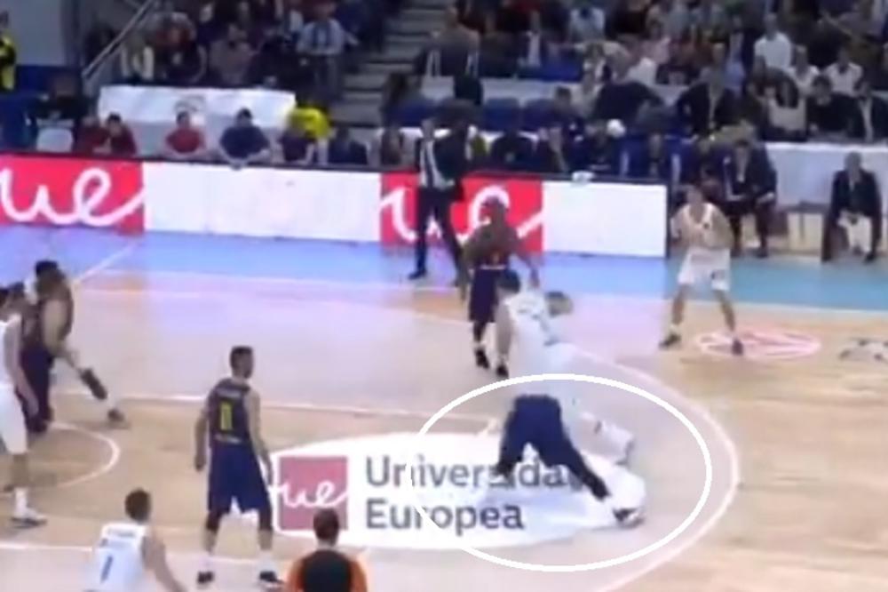 Glancao parket asom Barselone: Komentator plakao od smeha dok je lucidni Dončić ponižavao Klavera! (VIDEO)
