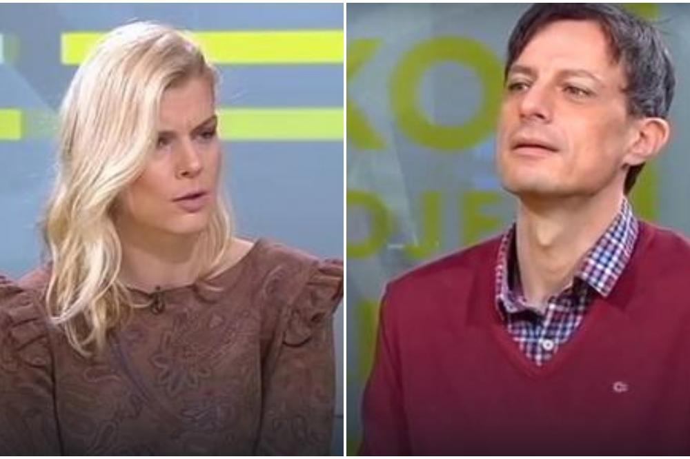 OZBILJNA SVAĐA UŽIVO NA RTS-U IZMEĐU KOLEGA! Nataša Miljković nije mogla da prestane da NAPADA Acu Stojanovića, a on nije OSTAO DUŽAN (VIDEO)