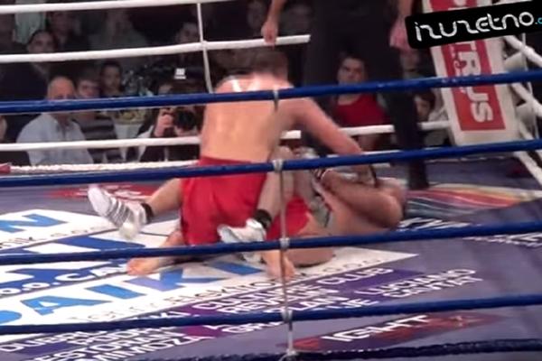 NAVIKAO DA DOBIJA BRUTALNE BATINE: Hrvat koji je izazvao nerede na derbiju pokušao da bude MMA borac! Svaki put je bio isprebijan! (VIDEO)