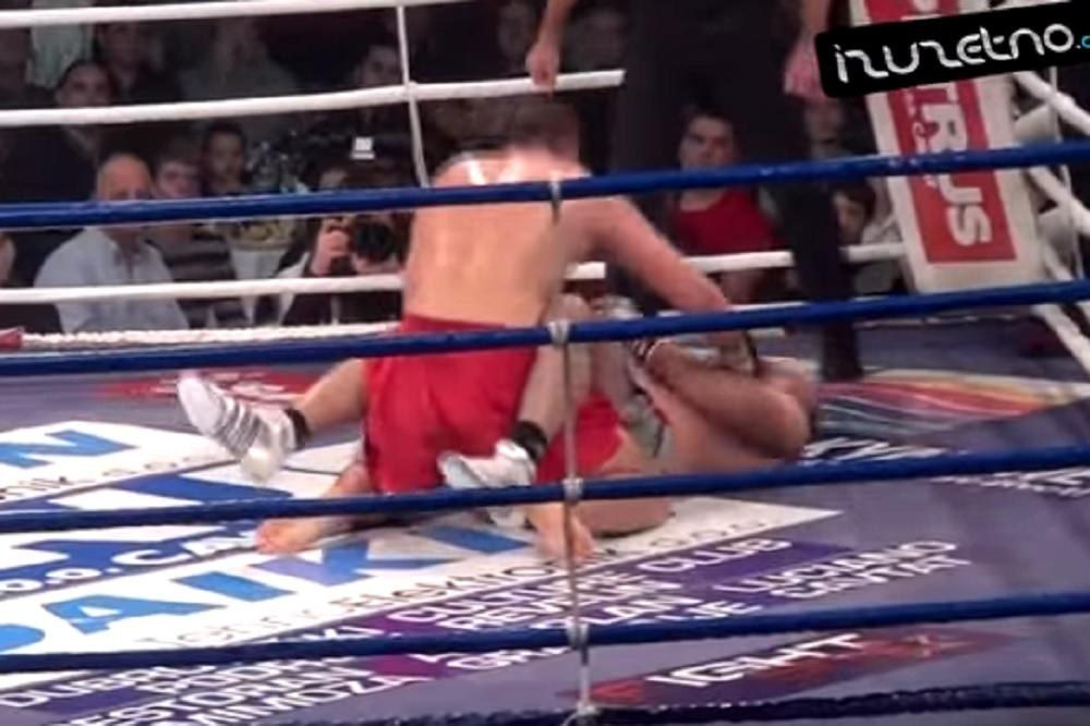 NAVIKAO DA DOBIJA BRUTALNE BATINE: Hrvat koji je izazvao nerede na derbiju pokušao da bude MMA borac! Svaki put je bio isprebijan! (VIDEO)