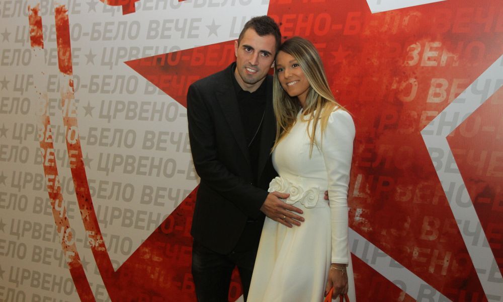 Nenad Krstičić sa suprugom Jelenom