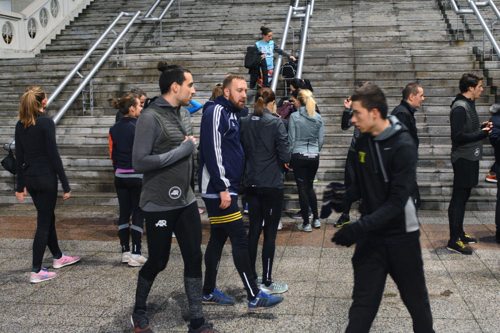 Trening trkačkog kluba adidas Runners