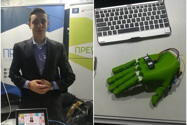 NIKOLA JE GENIJE, A NJEGOV IZUM DONEĆE SREĆU HILJADAMA LJUDI: Pametna rukavica maturanta iz Beograda pomaže slabovidima i slepima!