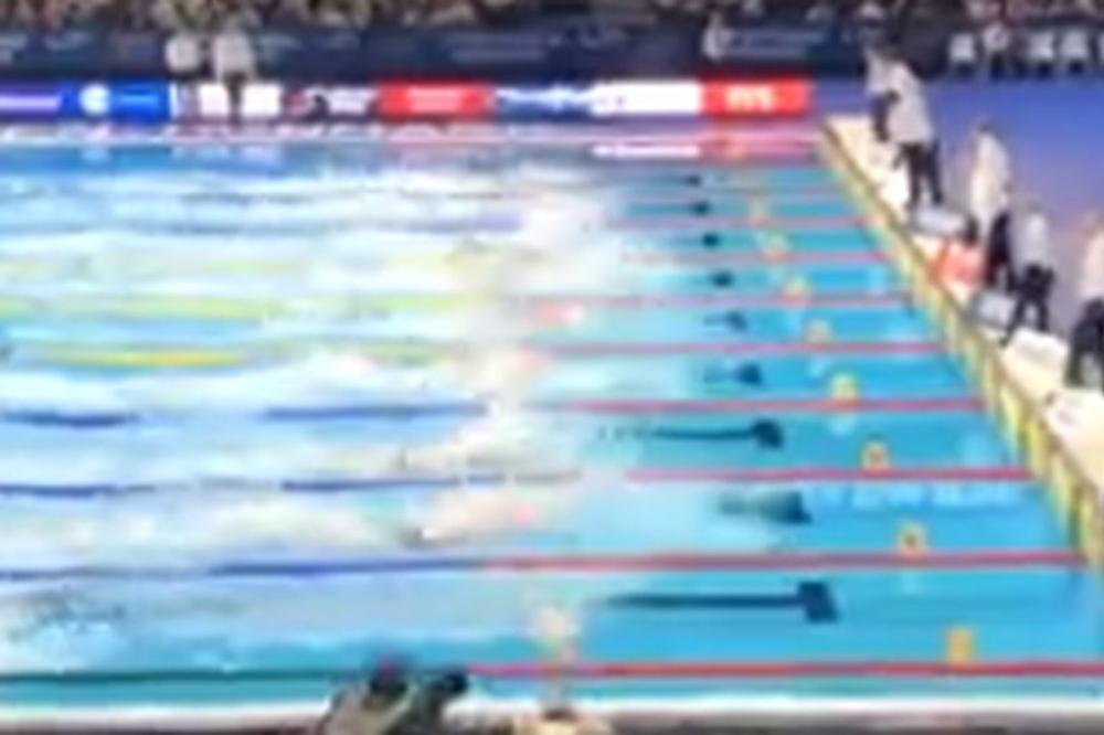 NAPETO DO KOSKE: Srpskom plivaču izmaklo zlato za DVE STOTINKE! (VIDEO)