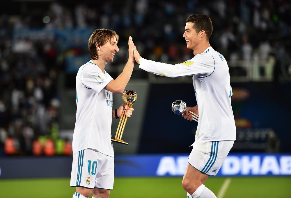 Luka Modrić i bivši saigrač Ronaldo