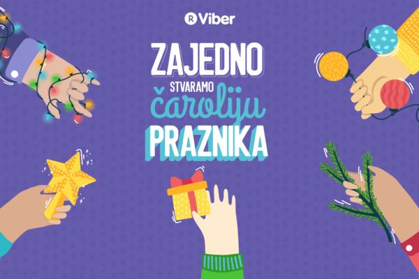 Poželite srećne praznike kao nikada do sada preko Vibera!