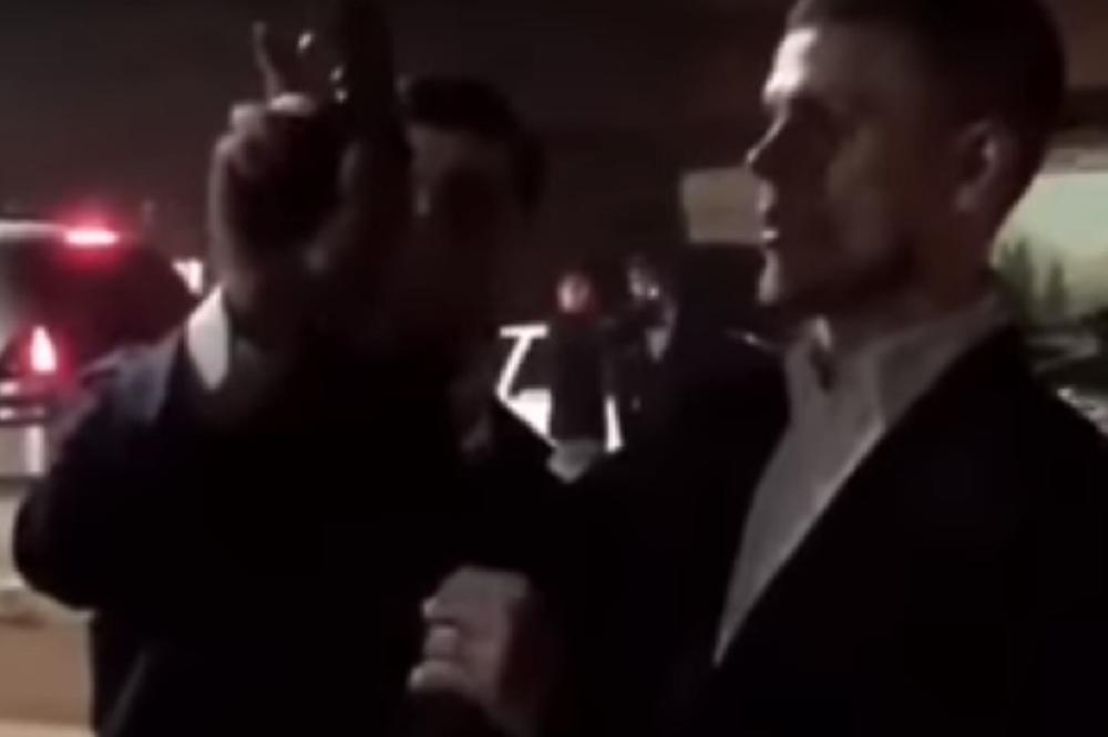 SLOVENSKA DUŠA! Saigrač Baneta Ivanovića izvadio pištolj i počeo da puca po parkingu! (VIDEO)