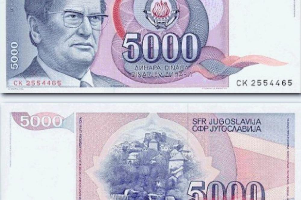 KAKO IM JE TO PROMAKLO? Novčanica sa likom TITA je imala JEZIVU GREŠKU! (FOTO)