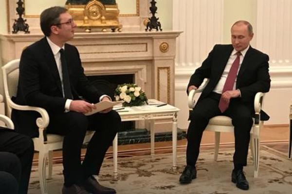 PUTIN S VUČIĆEM: U Kremlju počeo sastanak srpskog i ruskog predsednika, razgovaraju o OVIH 5 TEMA