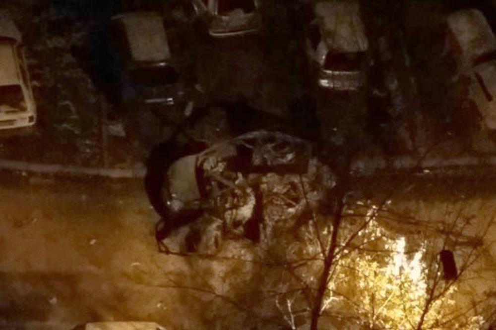 NJEGOVO TELO ZATEKLI SU ZA VOLANOM VOZILA! Muškarac poginuo u eksploziji automobila u Nišu! (FOTO)