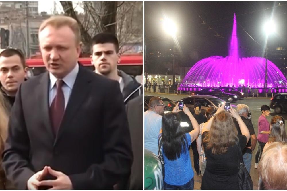 PROJEKAT JE PRELEP, ZATVARAĆEMO SAOBRAĆAJ VIKENDOM: Ovako je Đilas pre tri godine pričao o MUZIČKOJ FONTANI NA SLAVIJI (VIDEO)