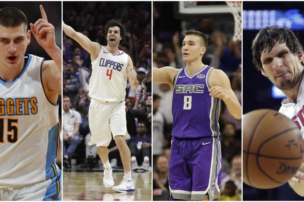 SRPSKA NOĆ U NBA: Jokić brojao do 22, Teo bacao lude asistencije, Bogdan ubacio 14, Bobanu konačno minuti! (VIDEO)