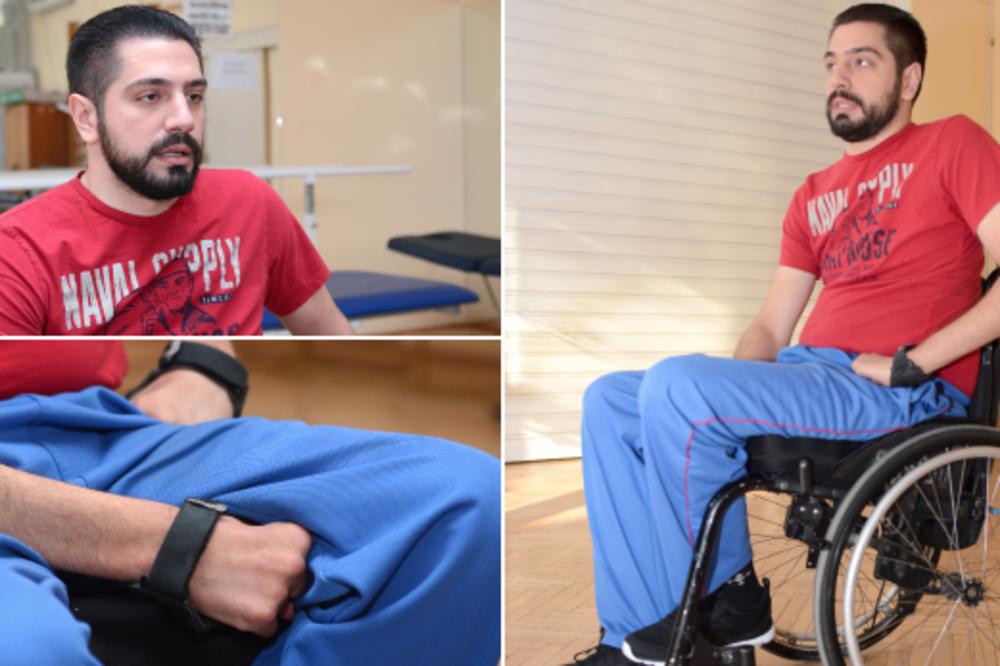 MILOŠ SE U 17-OJ GODINI OKLIZNUO NA LEDU I PAO! Od te noći ne hoda, ali je danas PONOS SRBIJE! (FOTO)