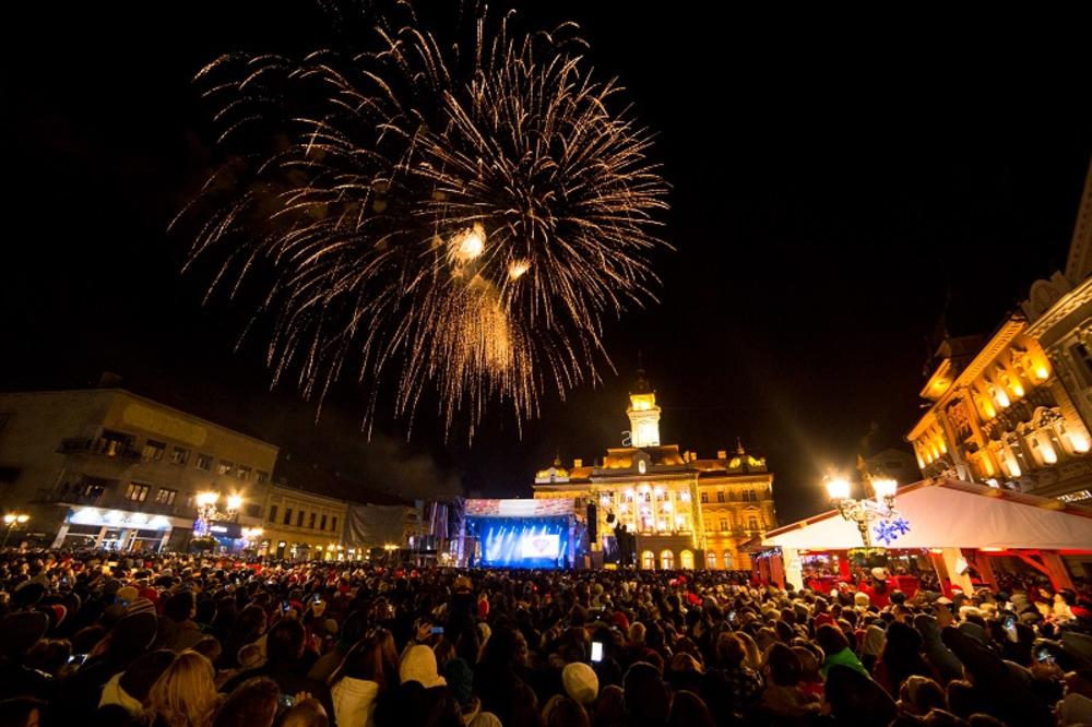 Proslava Nove godine u Novom Sadu