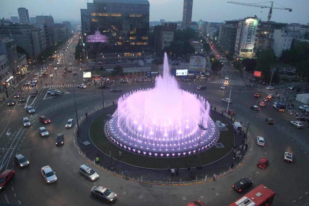 Muzička fontana, Srbija    