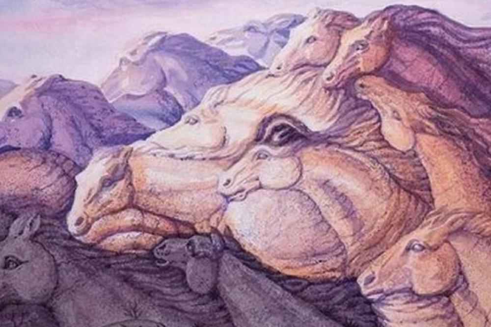 KOLIKO KONJA VIDITE NA SLICI? Broj koji ste zapazili otkriva DA LI JE U VAMA RADNIK ILI DIREKTOR! (FOTO)